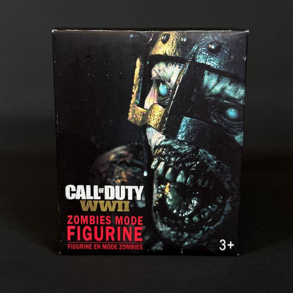 Call of Duty WWII Zombies Mode Figurine Figure GameStop Promo COD WW2 NEW